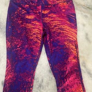 Xersion Leggings in Purple and Orange Women’s Sz XL